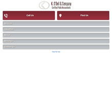 Tablet Screenshot of odellcpa.com